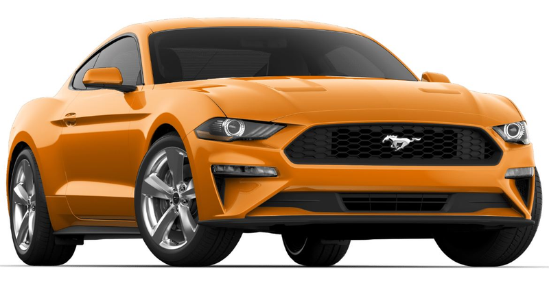 My orange EcoBoost ‘Stang.